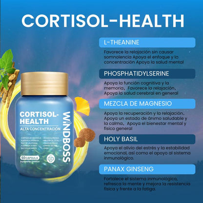 Multivitamínico de apoyo para el cortisol y el mioinositol